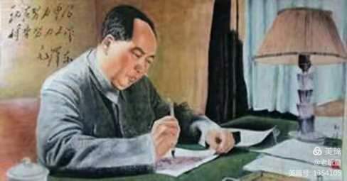 纪念毛主席诞辰127周年平陆农民画家魏德林作品